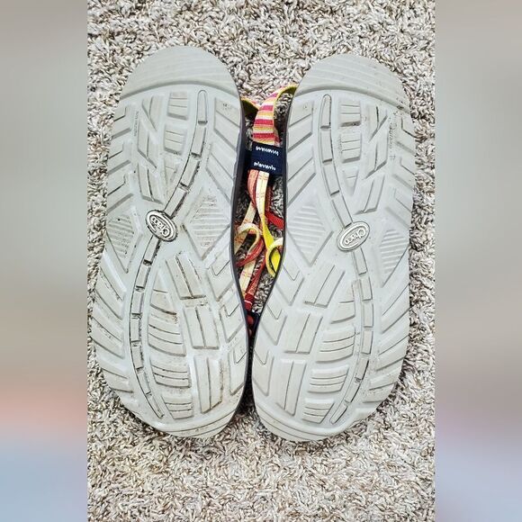 Chaco Orange & Yellow Sandals - Picture 4 of 6